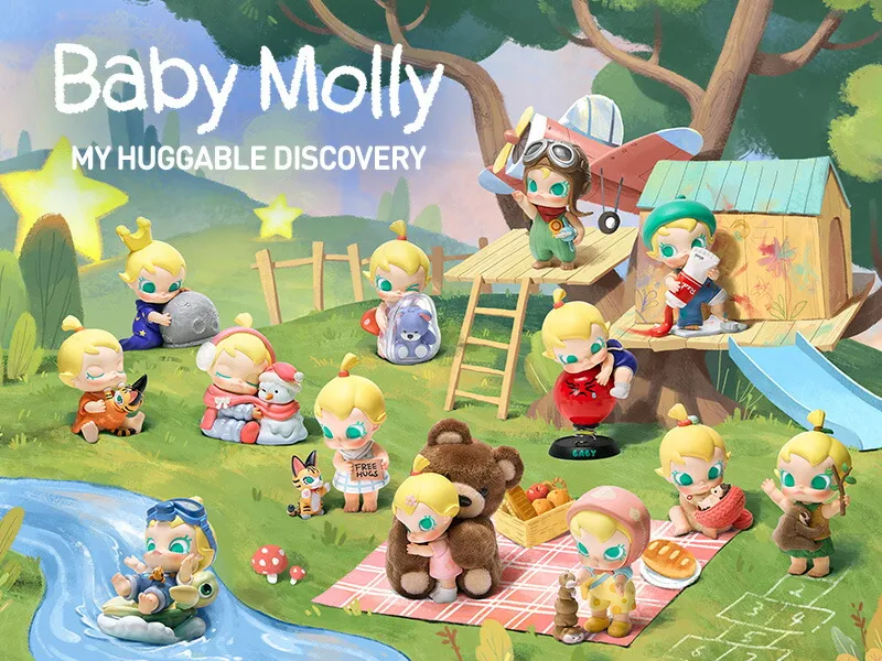 Baby Molly My Huggable Discovery シリーズ【アソートボックス】