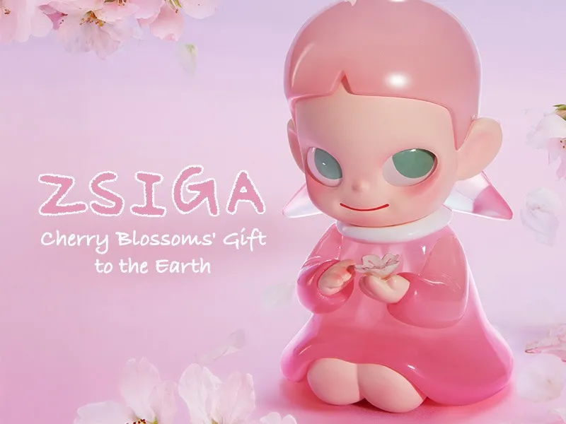ZSIGA Cherry Blossoms' Gift to the Earth