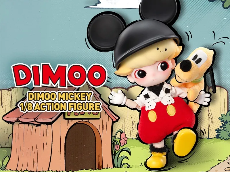 DIMOO MICKEY 1/8 アクションフィギュア