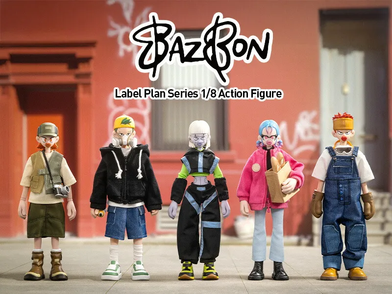 BAZBON Label Plan シリーズ 1/8 アクションフィギュア【アソートボックス】