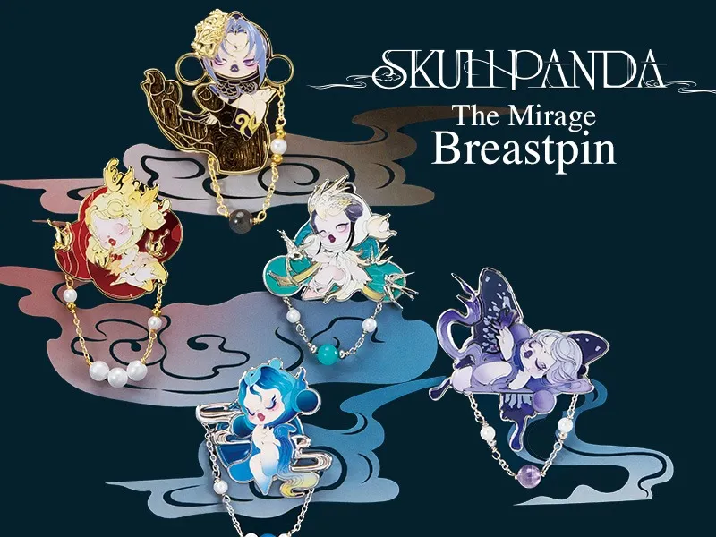 SKULLPANDA The Mirage シリーズ  Breastpin【アソートボックス】